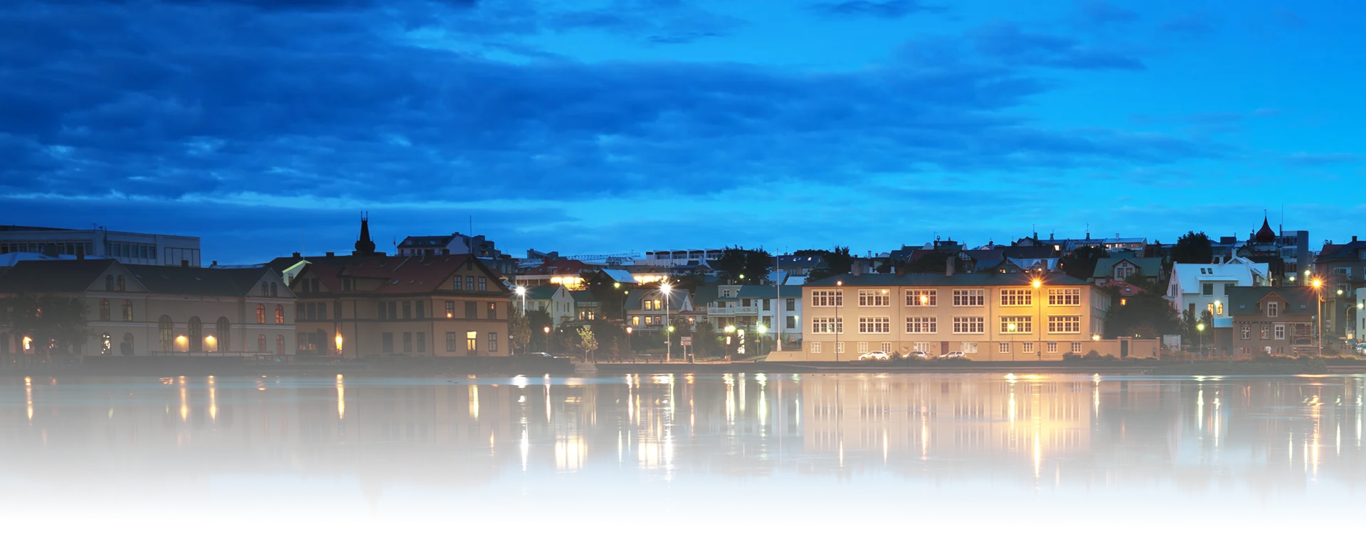 Iceland at night